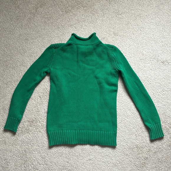 J Crew Rollneck sweater in Kelly Green sz xxs - Picture 7 of 8